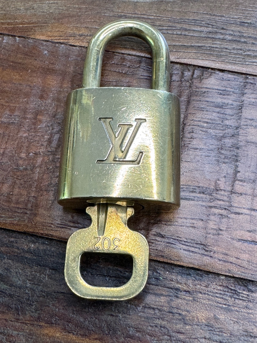 Louis Vuitton #302 Brass Lock & Key